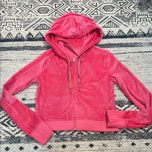 Aerie Pink Zip-Up Hoodie